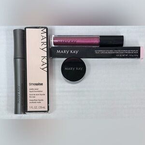 Mary Kay Timewise Foundation, Mascara, eye liner and everything Lip Color